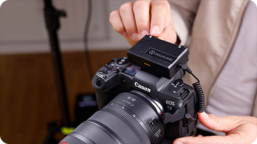 wireless microphone for vlog